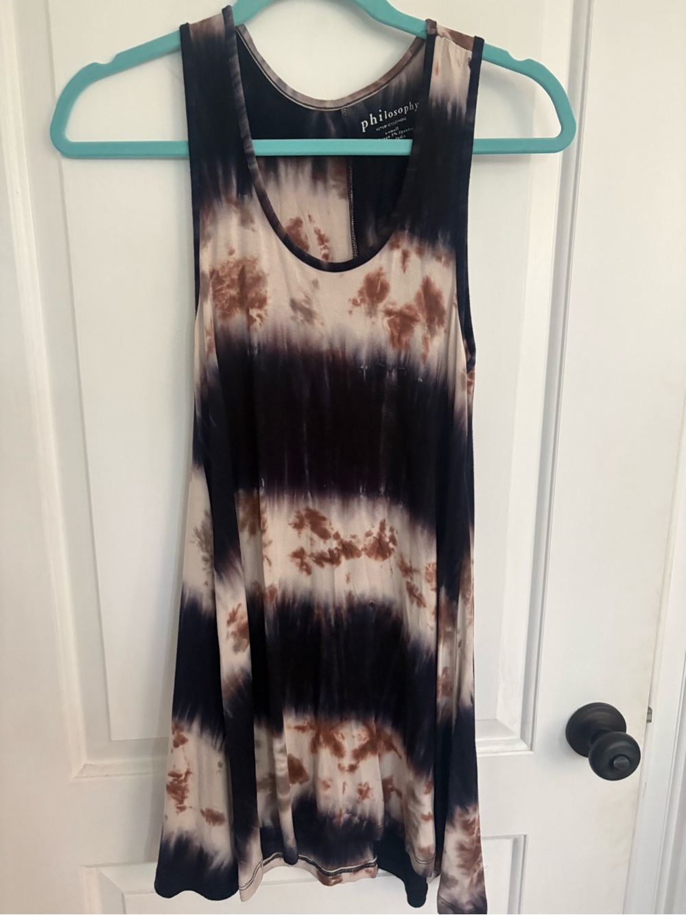 Tie dye summer dress